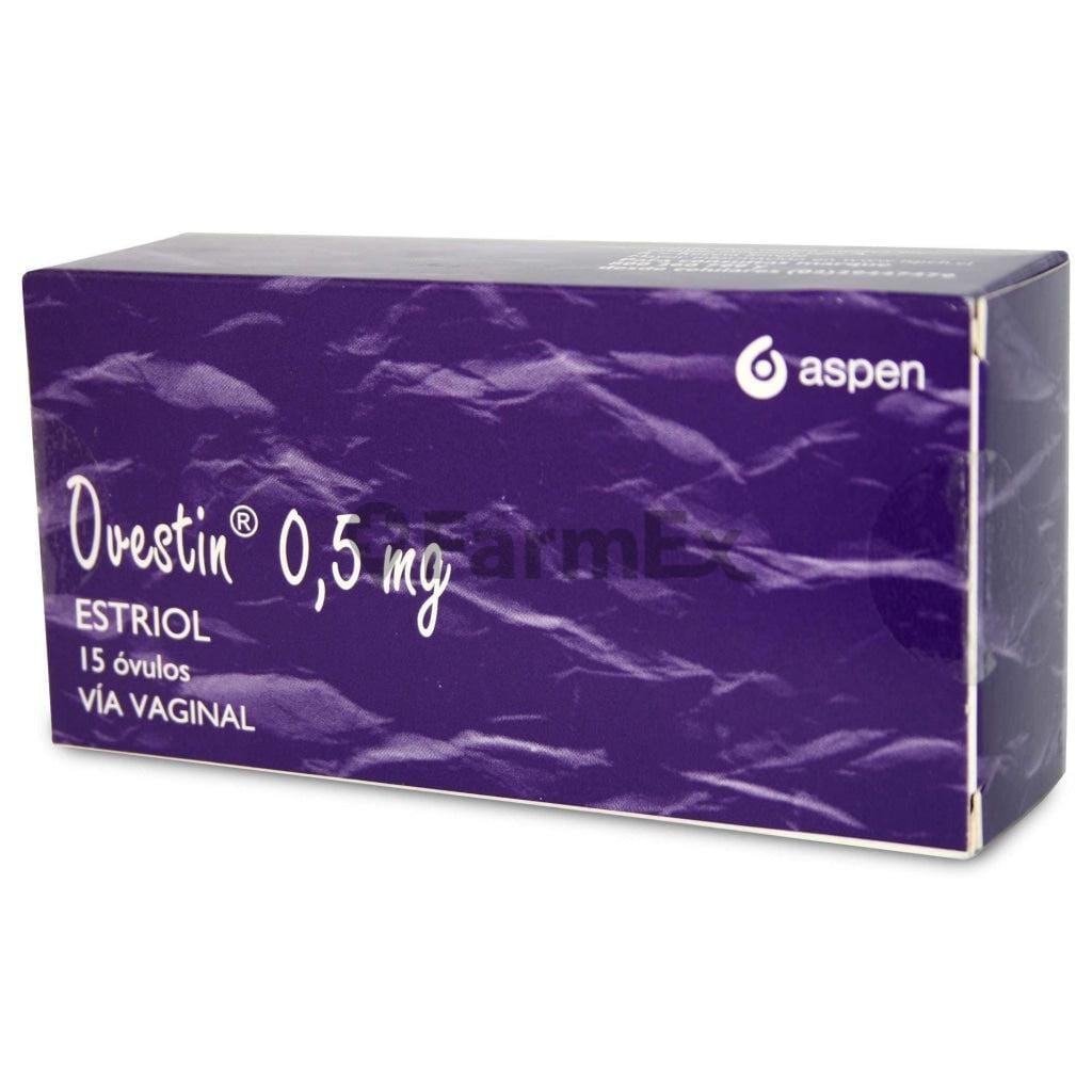 Ovestin 0,5 mg x 15 óvulos Farmex-MiaHealth-Persistente
